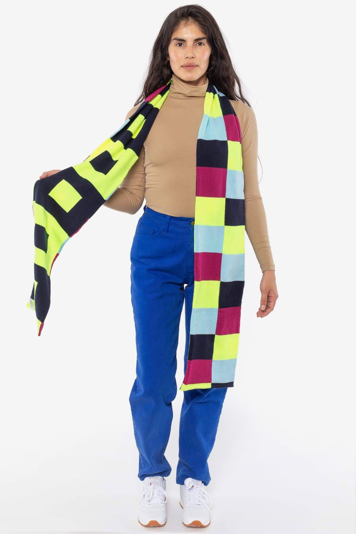 JQSCARF09 - Bauhaus Grid Scarf