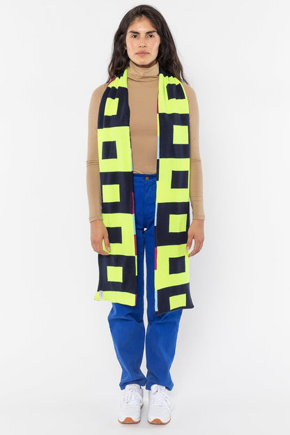 JQSCARF09 - Bauhaus Grid Scarf