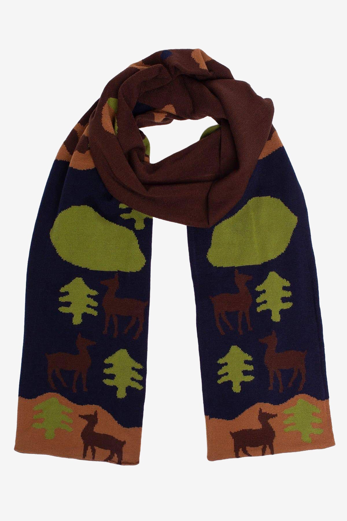 JQSCARF10 - Woodland Creature Scarf