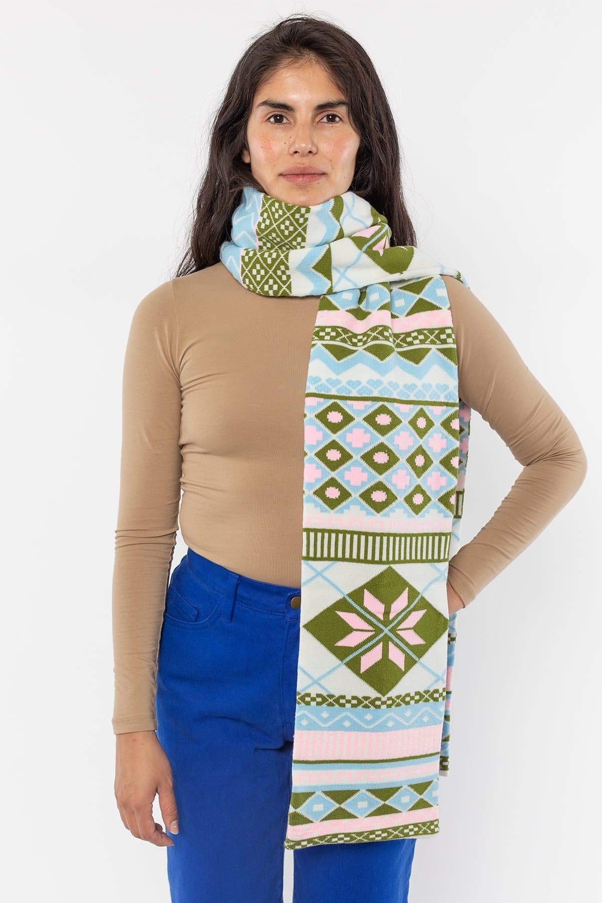 JQSCARF11 - Fair Isle Scarf