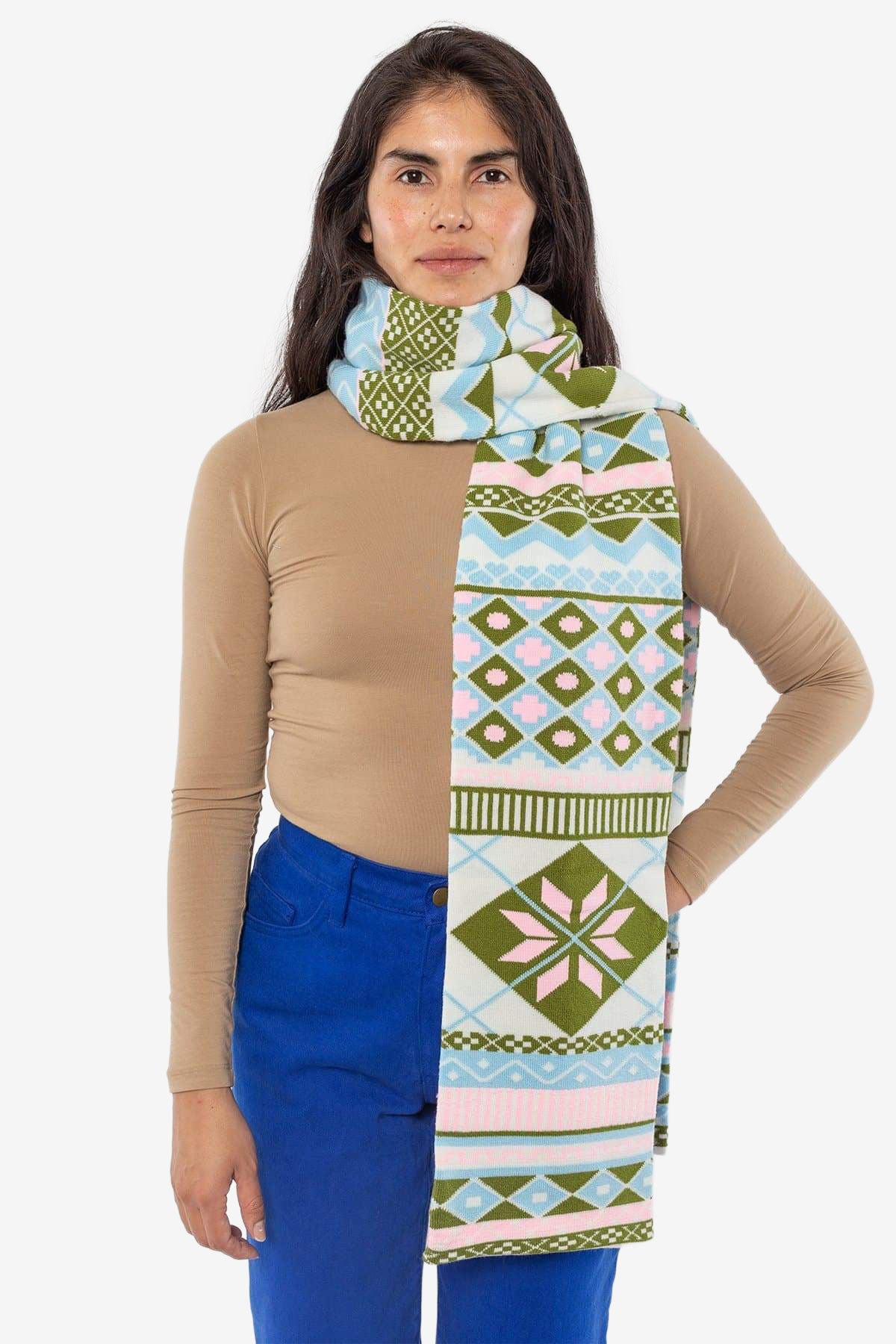 JQSCARF11 - Fair Isle Scarf
