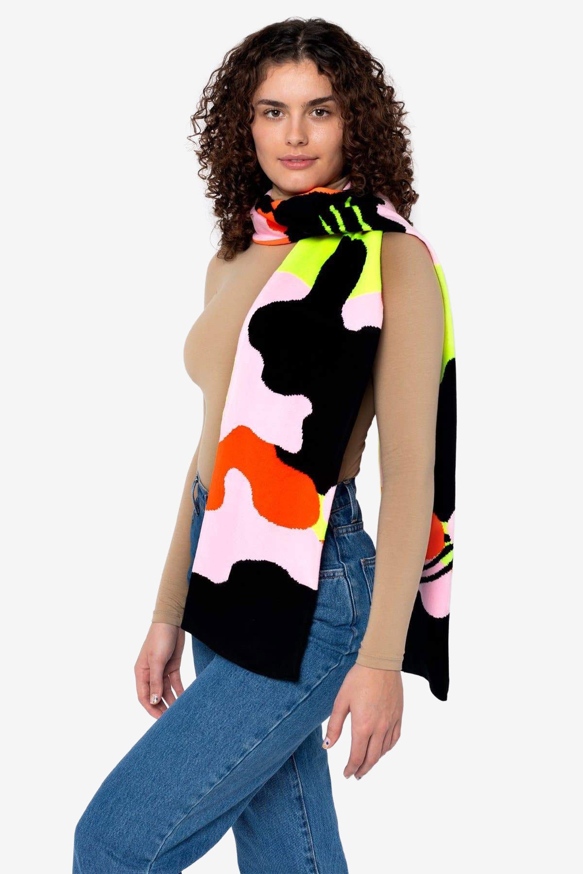 JQSCARF13 - Abstract Blob Scarf