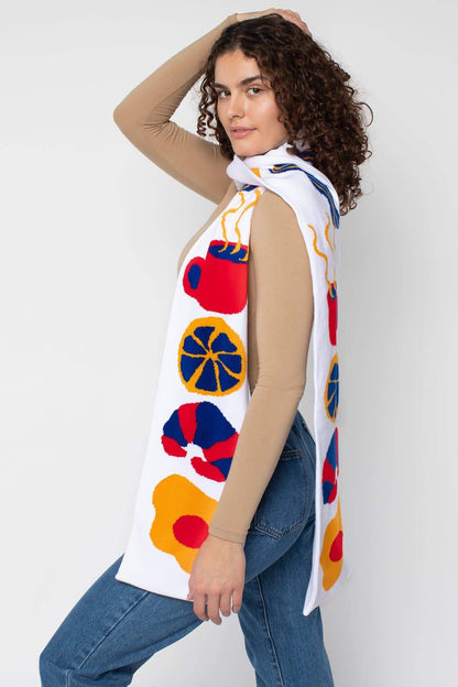 JQSCARF14 - Le Petit Déjeuner Scarf
