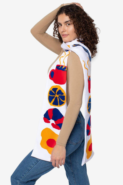 JQSCARF14 - Le Petit Déjeuner Scarf