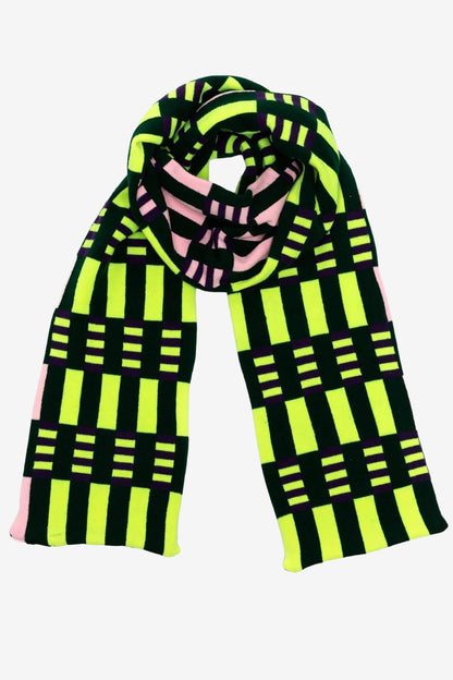 JQSCARF21 - Misaligned Stripe Scarf