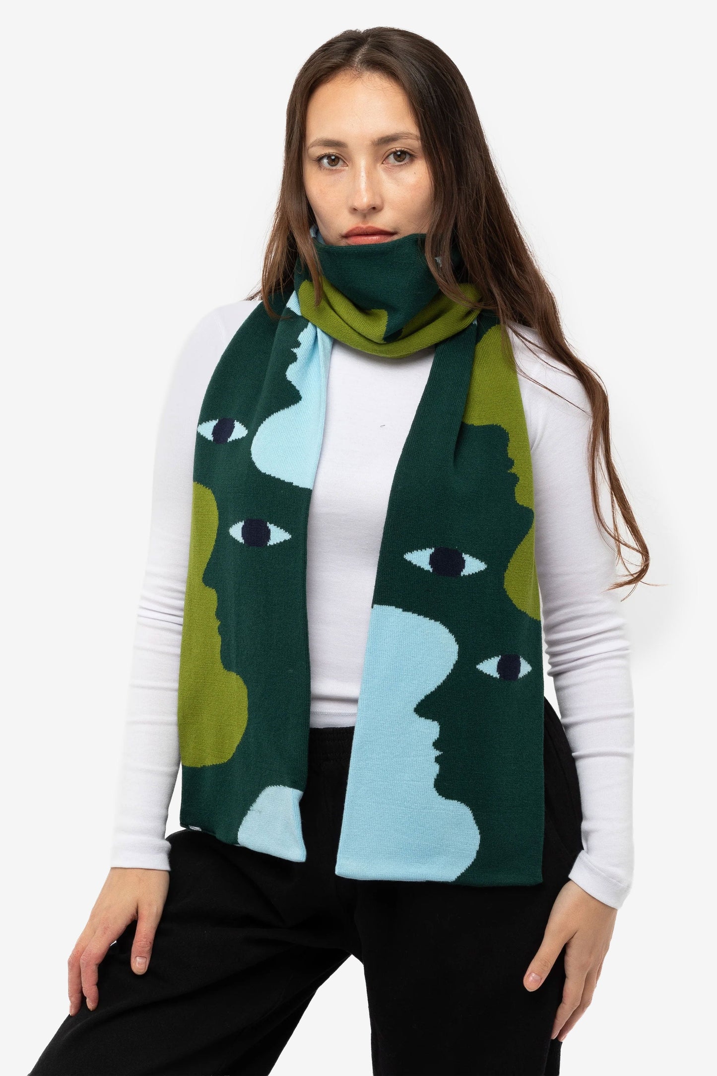 JQSCARF36 - Surrealist Scarf