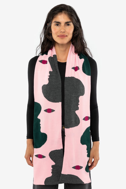 JQSCARF36 - Surrealist Scarf