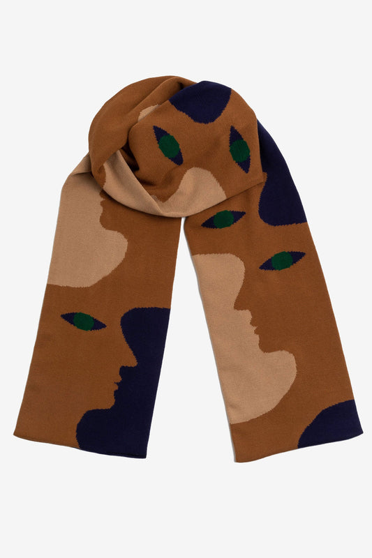 JQSCARF36 - Surrealist Scarf
