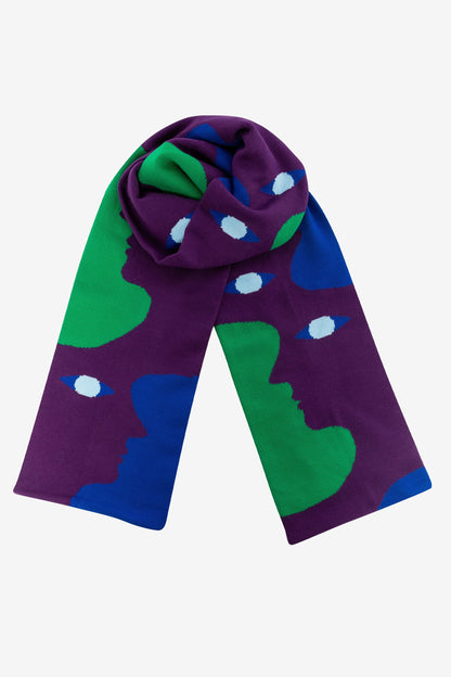 JQSCARF36 - Surrealist Scarf