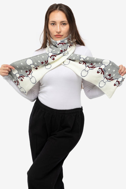 JQSCARF44 - Snowman Scarf