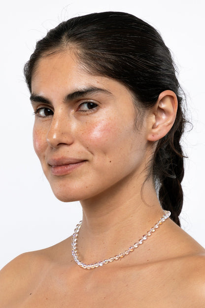 JWL6IG - 6MM Iridescent Glass Choker