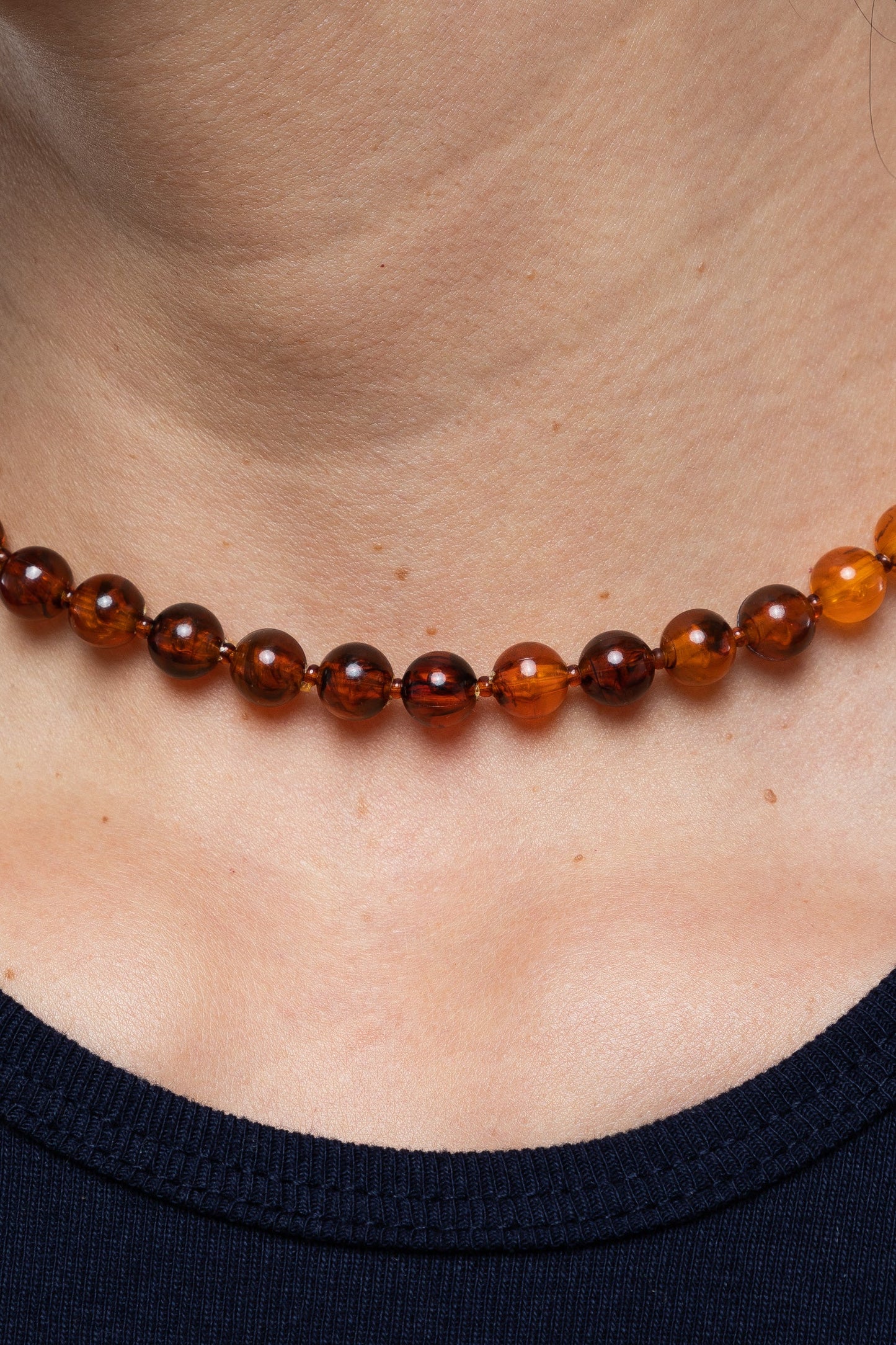 JWL8BC - 8MM Beaded Choker