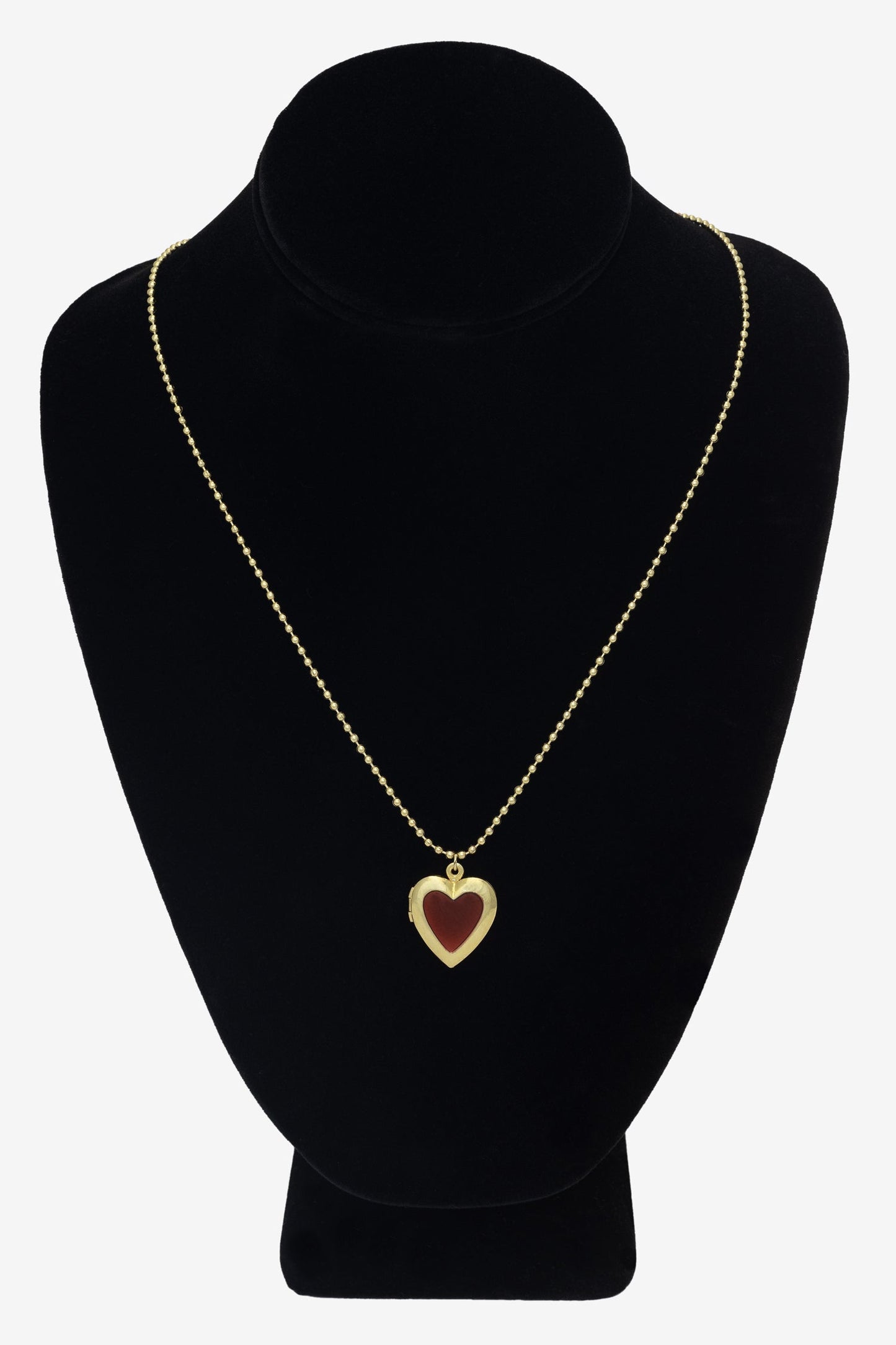 JWLEHL - Enameled Heart Locket
