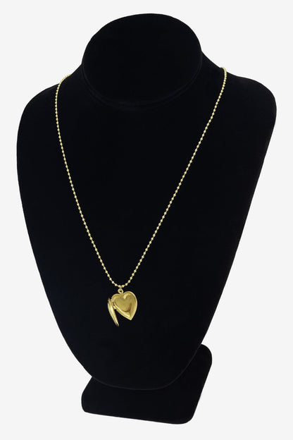 JWLEHL - Enameled Heart Locket