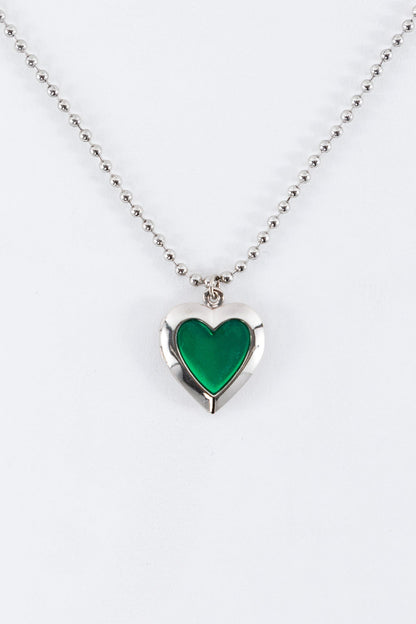 JWLEHL - Enameled Heart Locket