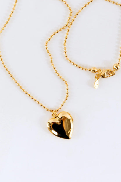 JWLEHL - Enameled Heart Locket