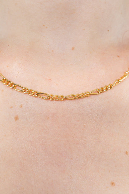 JWLFN - Unisex Figaro Necklace