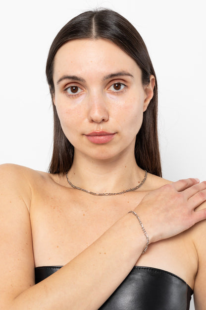 JWLFN - Unisex Figaro Necklace
