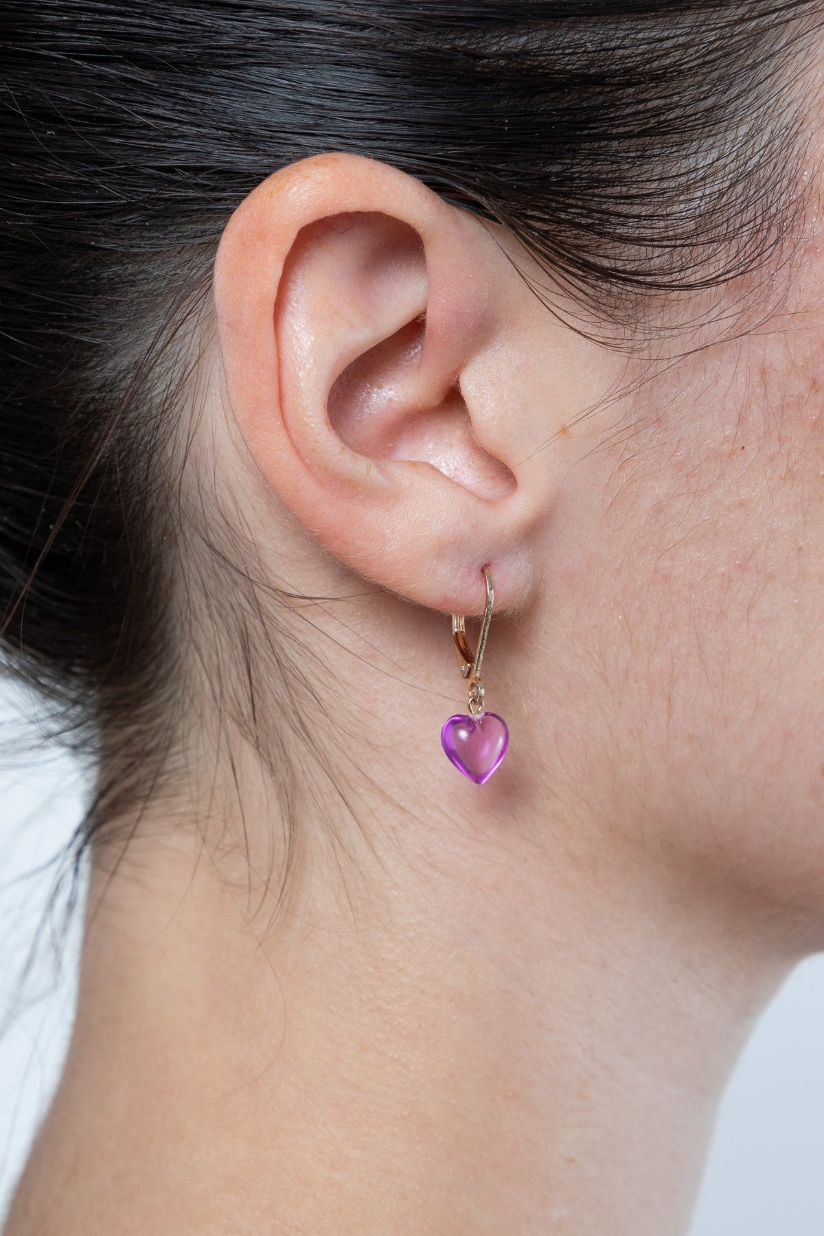 JWLJH - Jelly Heart Drop Earrings