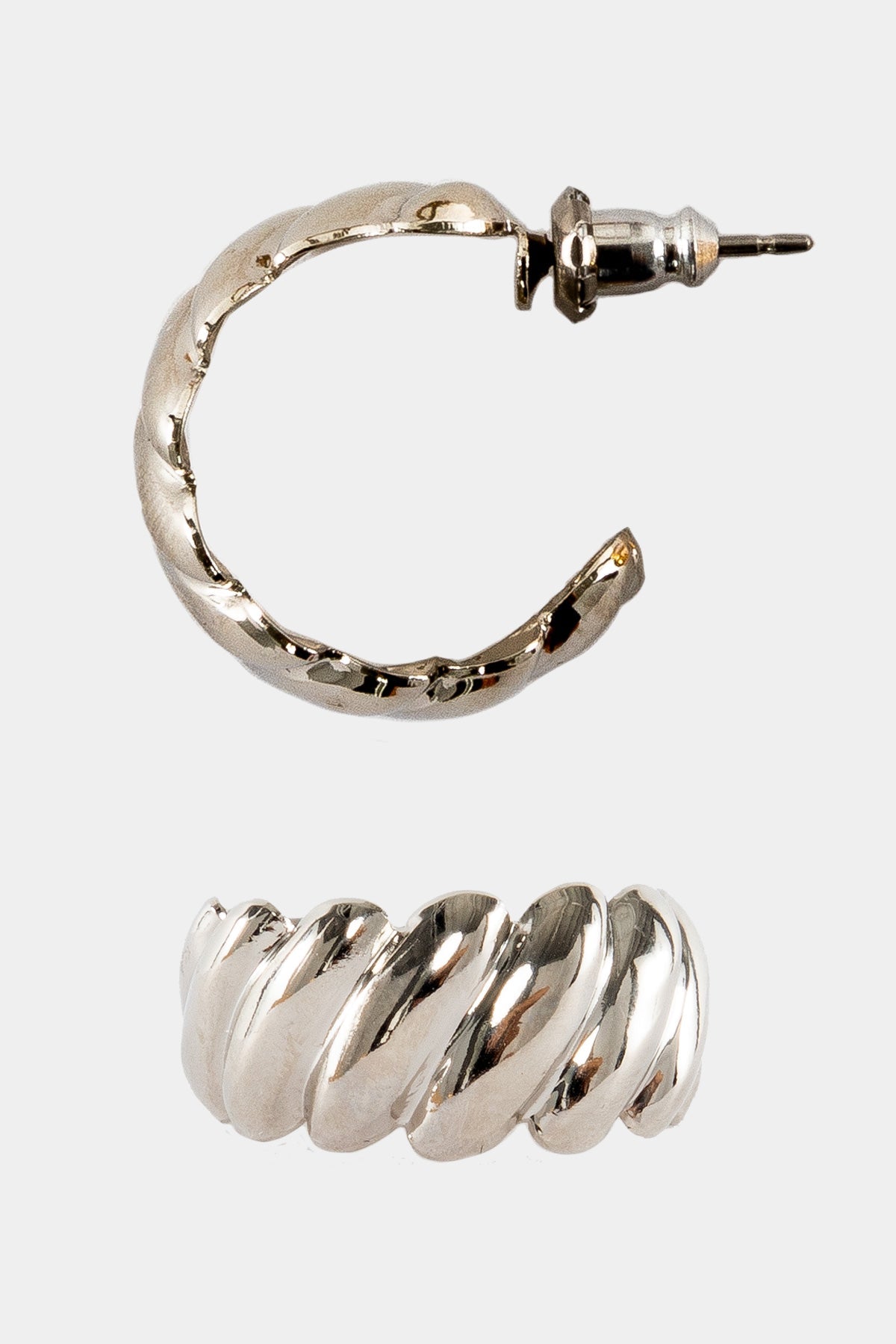 JWLMC - Croissant Hoop Earrings