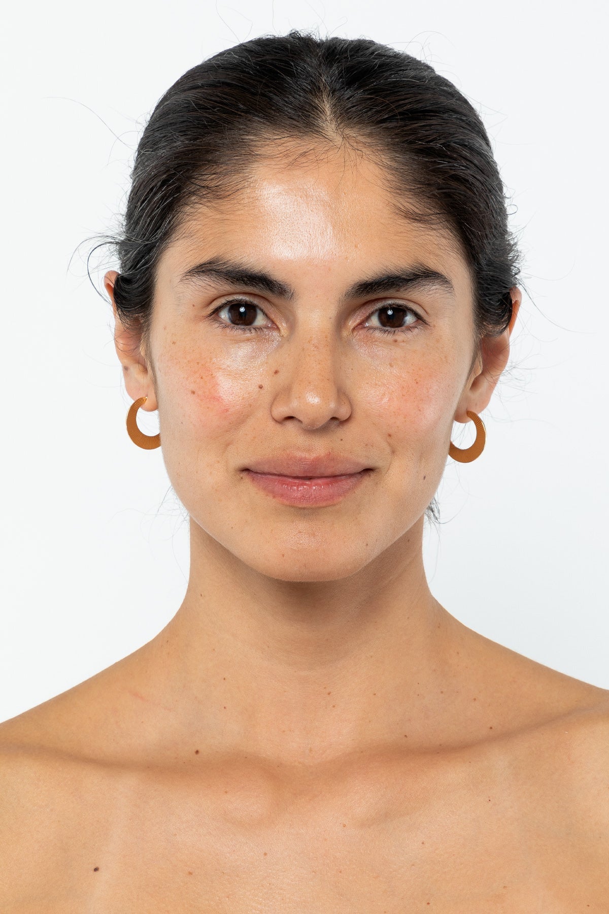 JWLSM - Small Moon Hoop Earrings