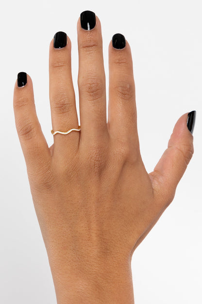 JWLWER - Wavy Enameled Stacking Ring