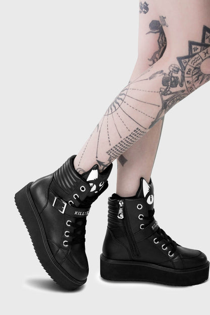 Keiko Kitty High Tops [B]