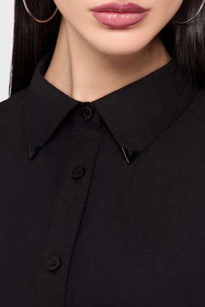 Kihilist Obsidienne Shirt Dress