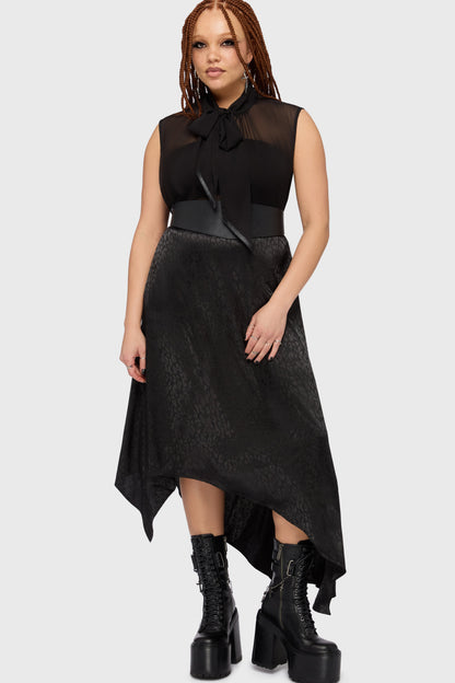 Kihilist Obsidienne Sleeveless Blouse