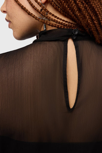 Kihilist Obsidienne Sleeveless Blouse