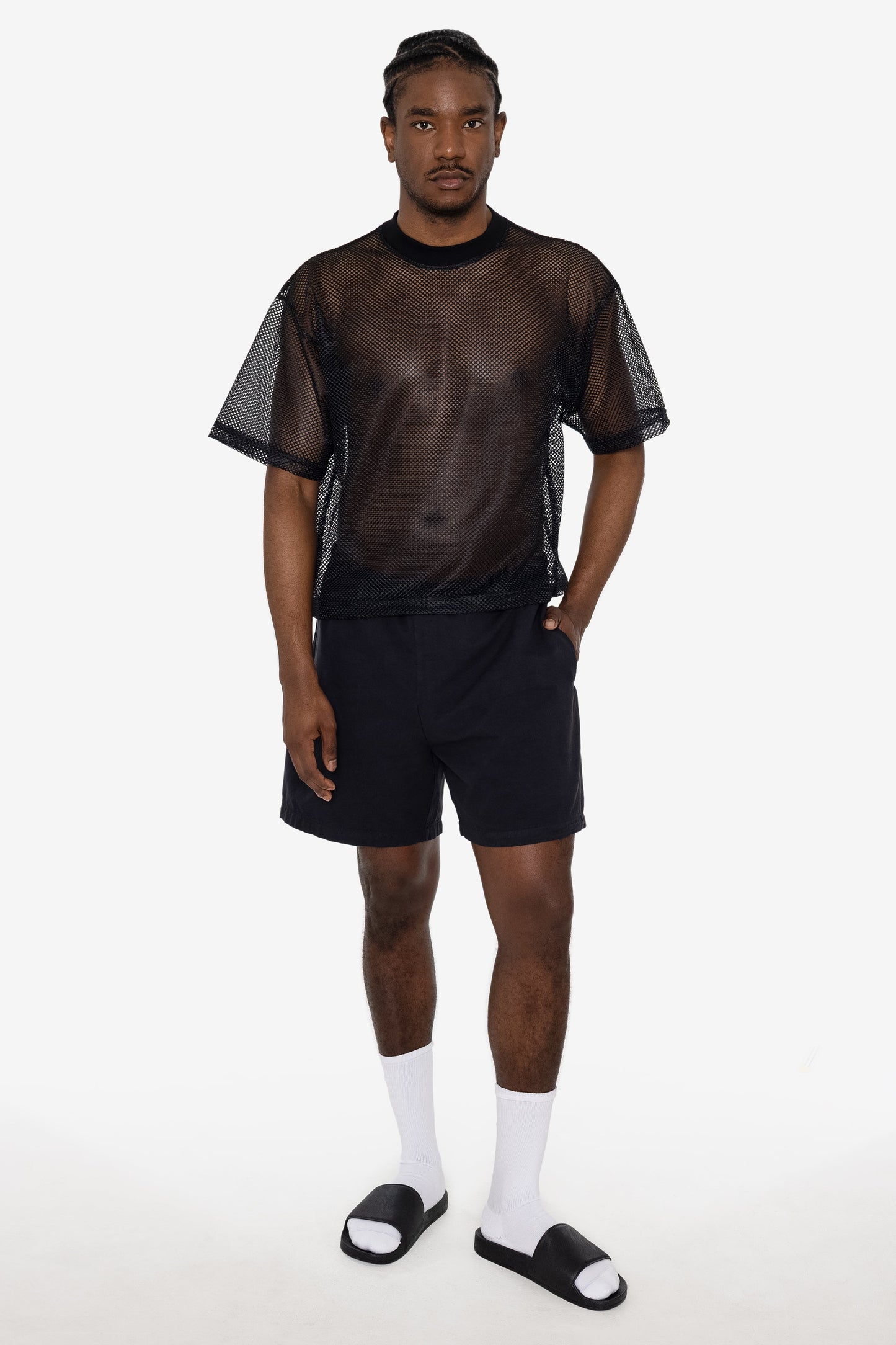KM401 - King Mesh Short Sleeve Crewneck T-Shirt