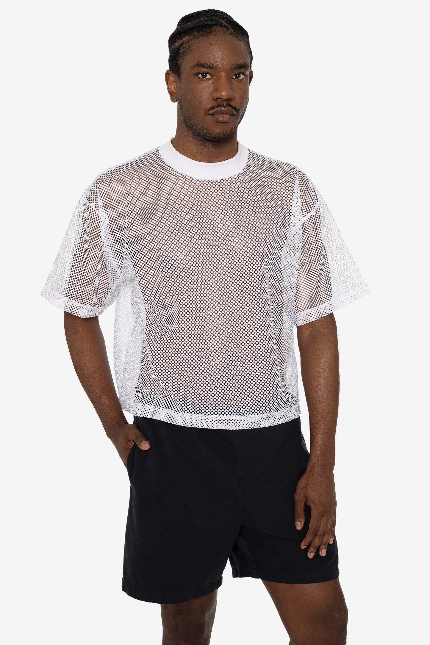 KM401 - King Mesh Short Sleeve Crewneck T-Shirt