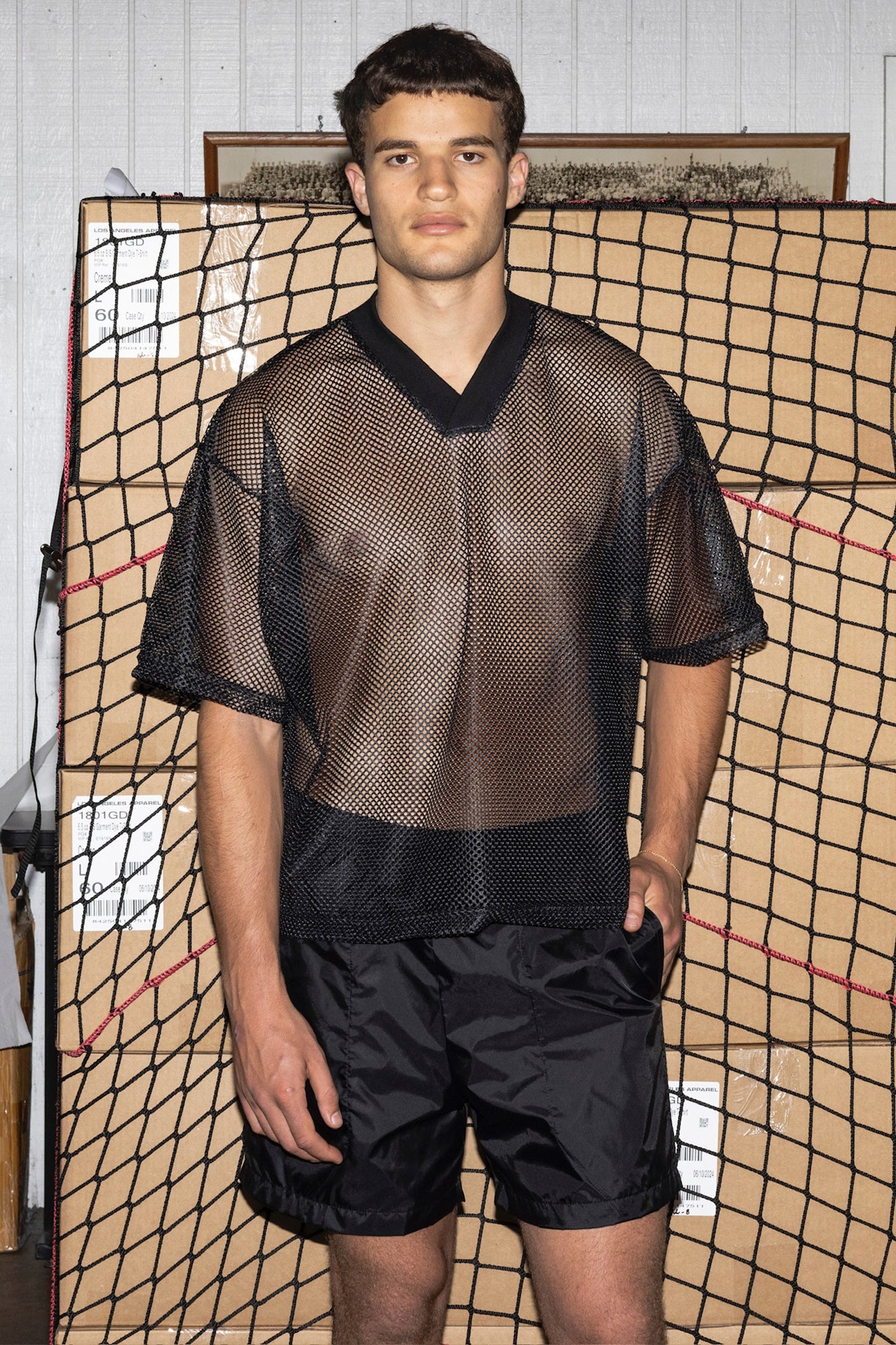 KM561 - King Mesh Short Sleeve V-Neck T-Shirt