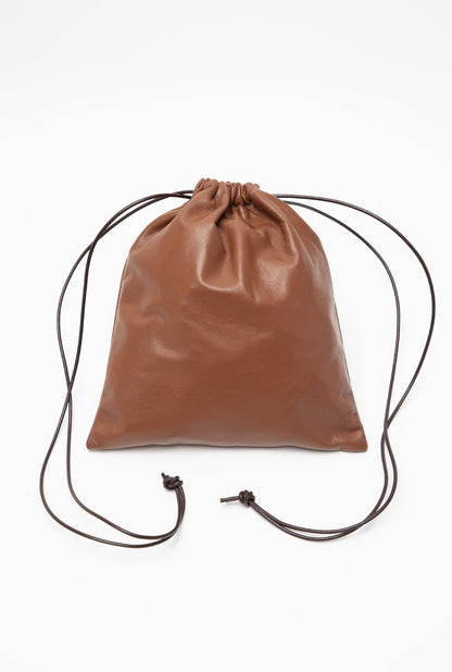 LMBLTR001 - Lambskin Drawstring Bag