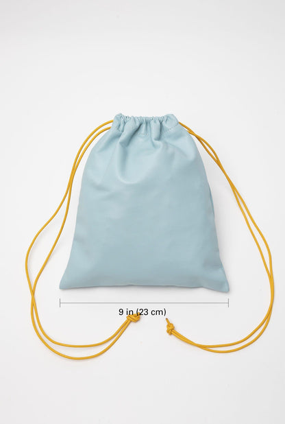 LMBLTR001 - Lambskin Drawstring Bag