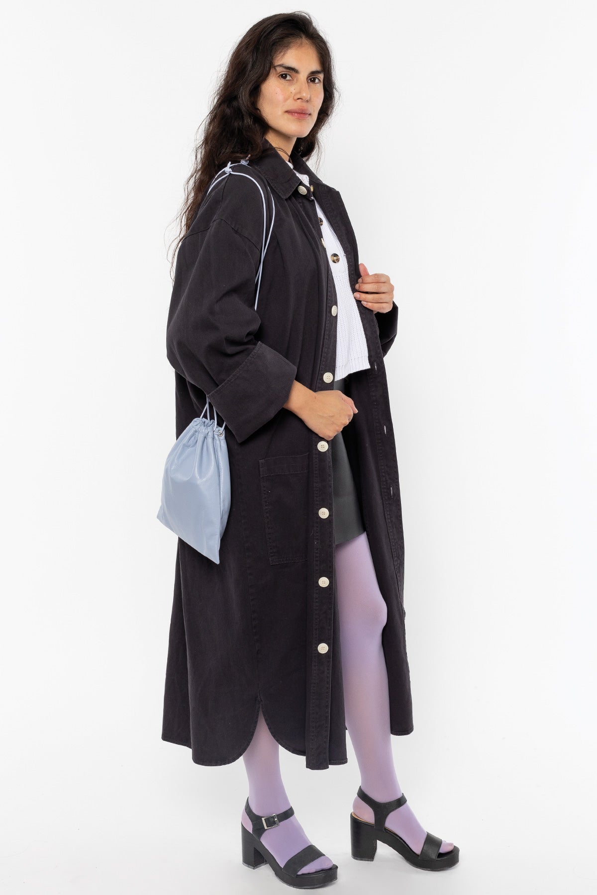 LMBLTR001 - Lambskin Drawstring Bag
