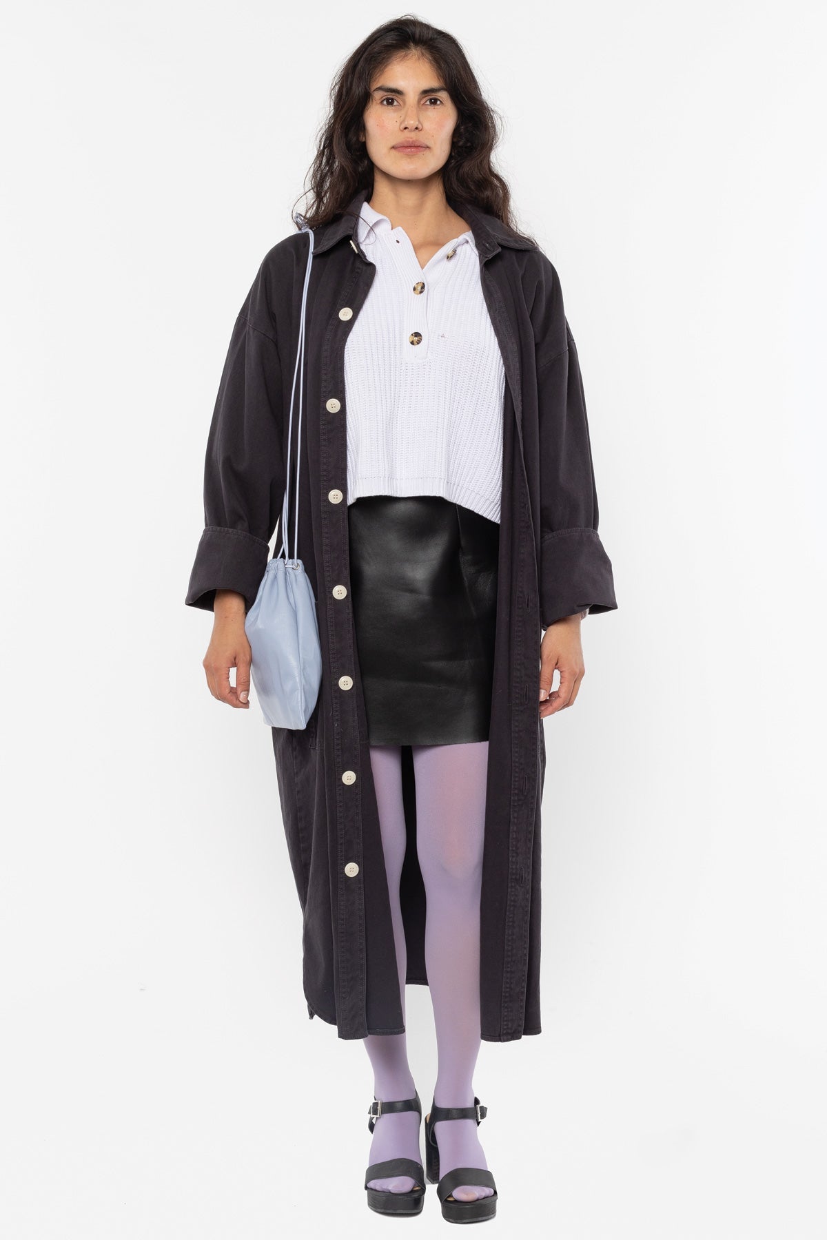 LMBLTR001 - Lambskin Drawstring Bag