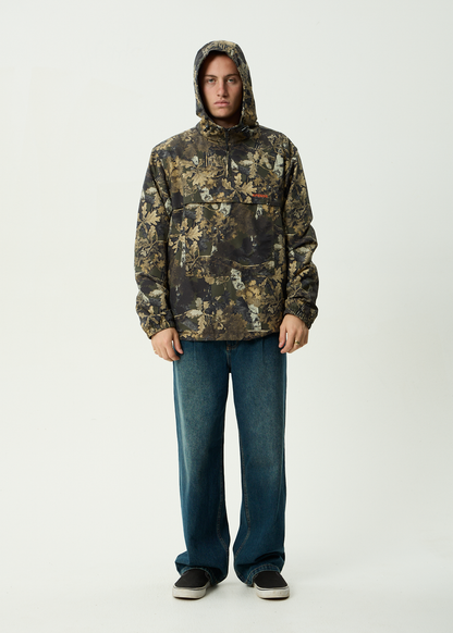 AFENDS Mens System -  Water Resistant Spray Anorak Jacket - Find Me
