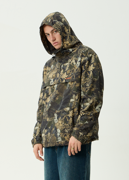 AFENDS Mens System -  Water Resistant Spray Anorak Jacket - Find Me