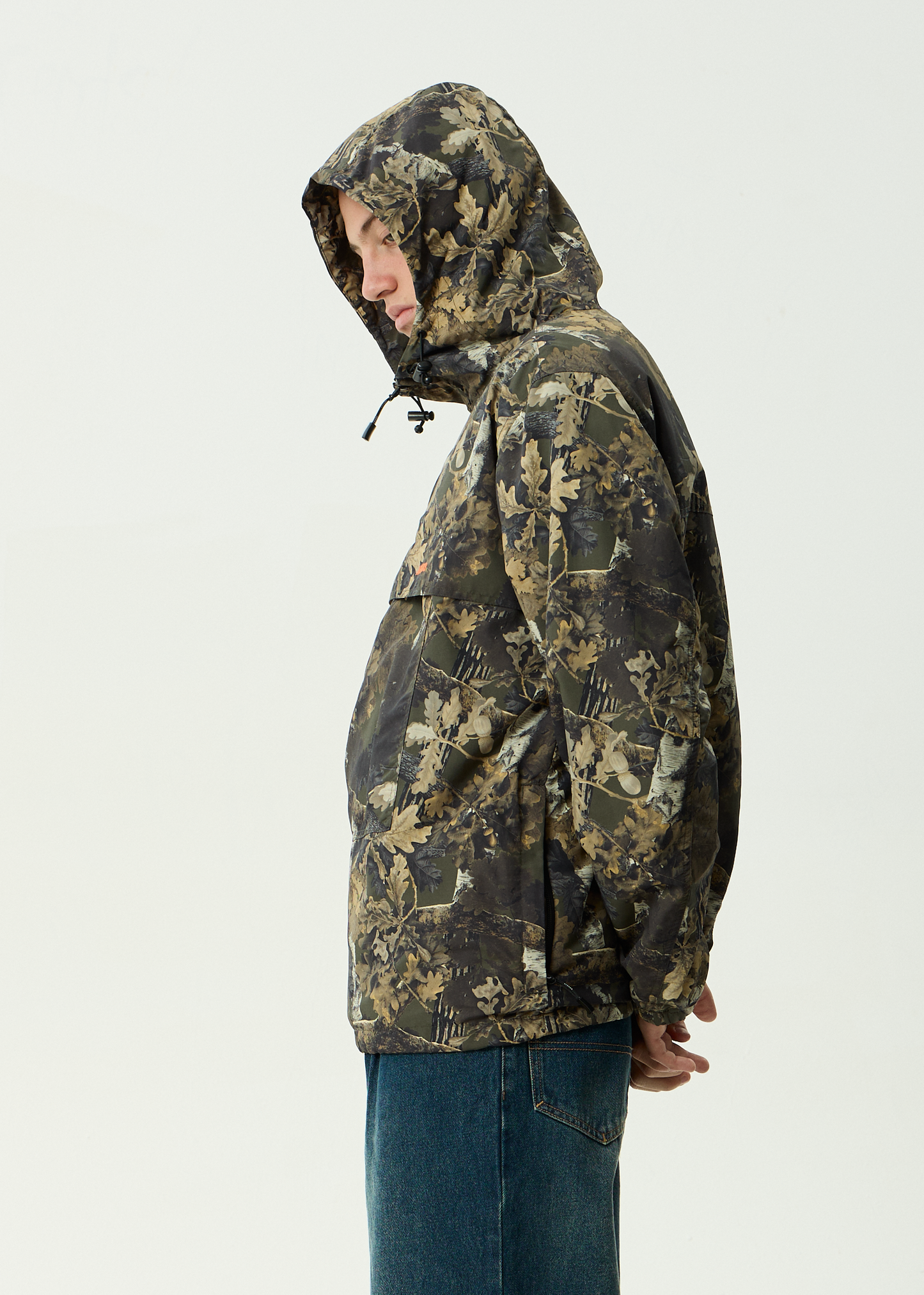 AFENDS Mens System -  Water Resistant Spray Anorak Jacket - Find Me