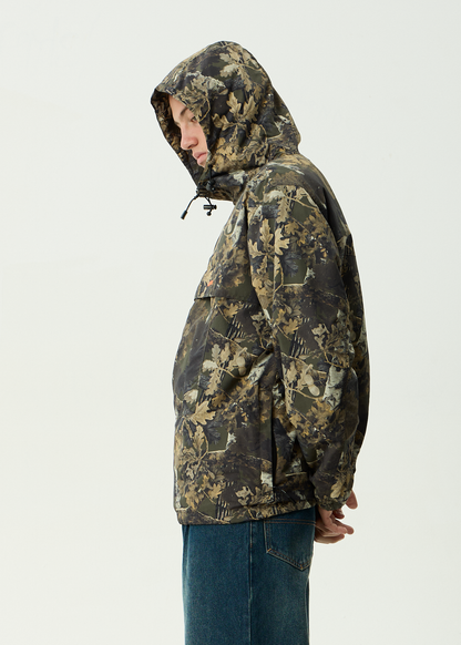 AFENDS Mens System -  Water Resistant Spray Anorak Jacket - Find Me