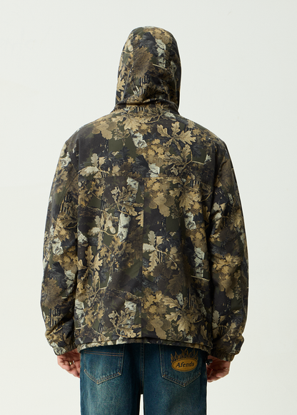 AFENDS Mens System -  Water Resistant Spray Anorak Jacket - Find Me