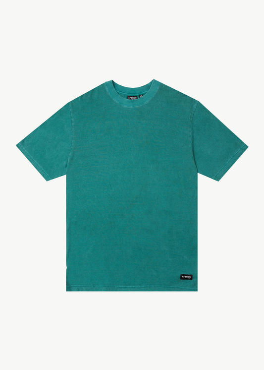 AFENDS Mens Classic - Retro Tee - Washed Pine