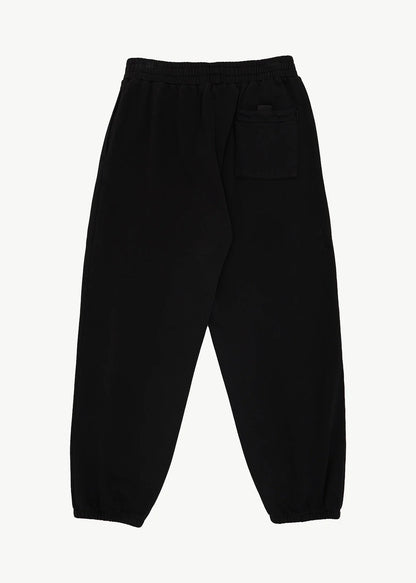 AFENDS Mens Genesis - Track Pant - Stone Black