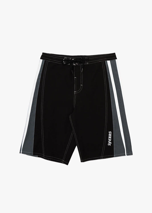 AFENDS Mens Forum - Surf Related V2 Boardshort 22" - Black