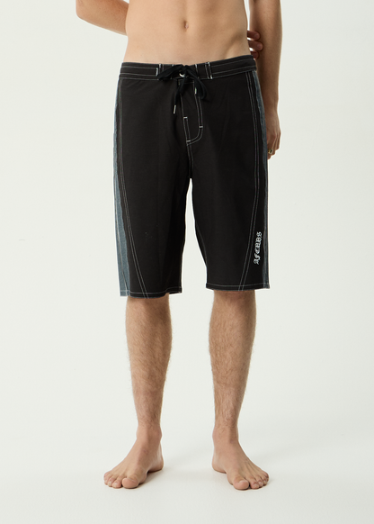 AFENDS Mens Forum - Surf Related V2 Boardshort 22" - Black