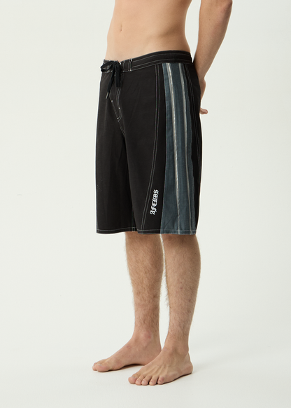 AFENDS Mens Forum - Surf Related V2 Boardshort 22" - Black