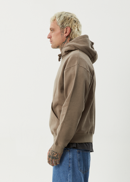 AFENDS Mens Ember - Hoodie - Fossil