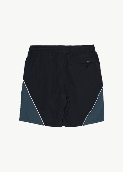 AFENDS Mens My Tribe - Panelled Short 20" - Black