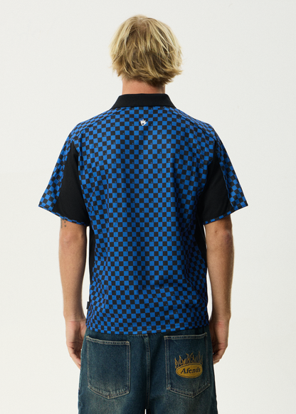 AFENDS Mens In'It 1000 - Sports Jersey - Marine